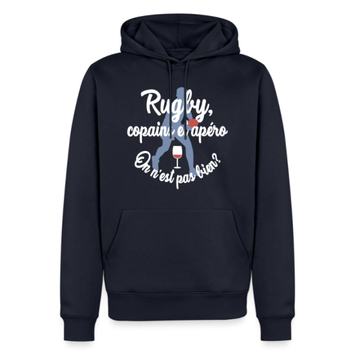  copains et apéro - gris chiné - front