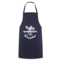 Tablier de cuisine - Rugby, copains et apéro