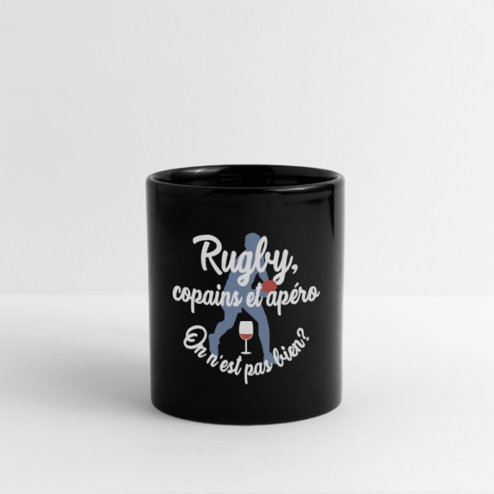  copains et apéro - noir - front