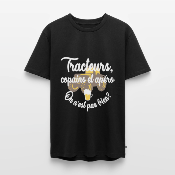  copains et apéro - noir - front