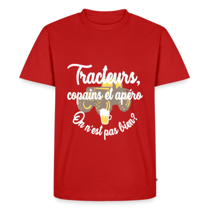 T-shirt premium homme - Tracteurs