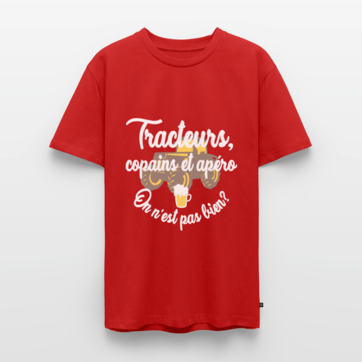  copains et apéro - vert bouteille - front