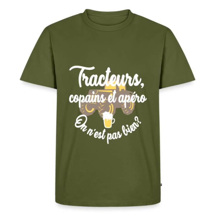 T-shirt premium homme - Tracteurs