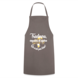 Tablier de cuisine - Tracteurs, copains et apéro