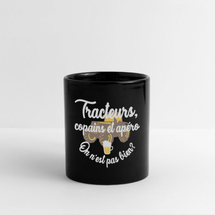  copains et apéro - noir - front