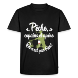 T-shirt premium homme - Pêche