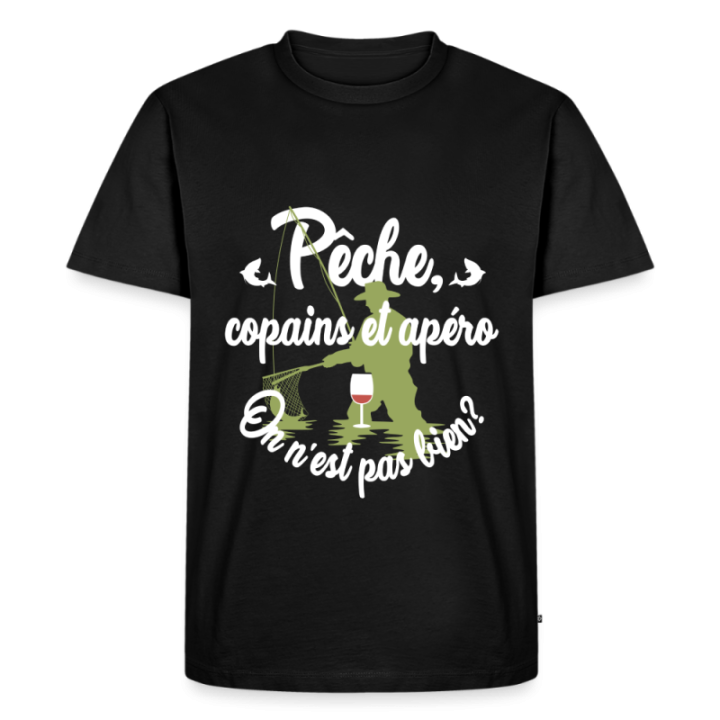 T-shirt premium homme - Pêche