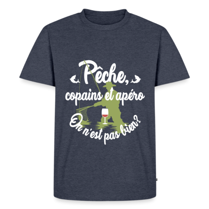 T-shirt premium homme - Pêche