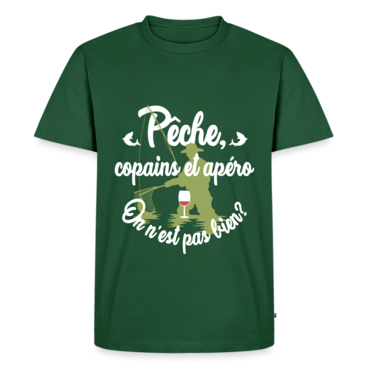 T-shirt premium homme - Pêche