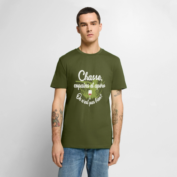 T-shirt premium homme - Chasse