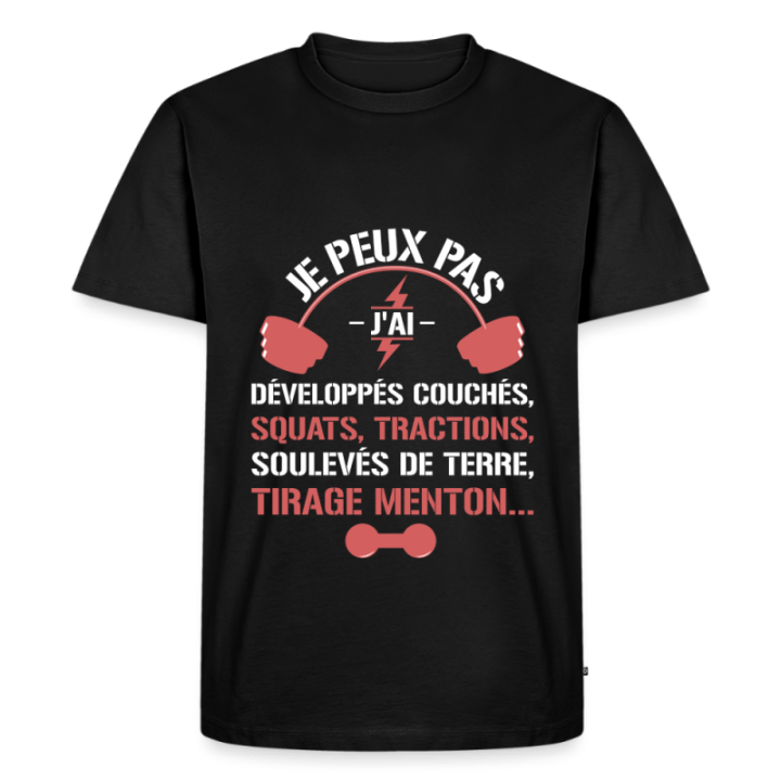 T-shirt premium homme - Je peux pas