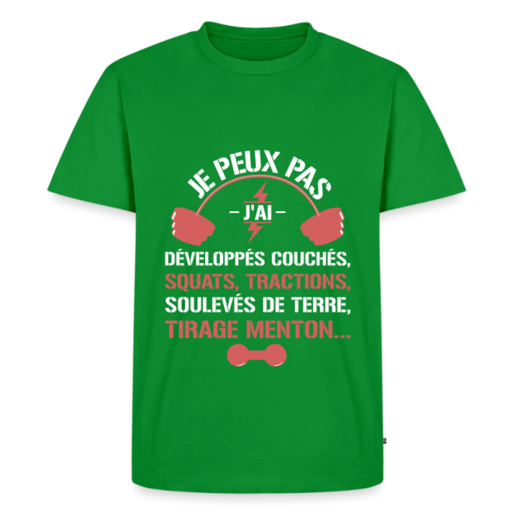 T-shirt premium homme - Je peux pas