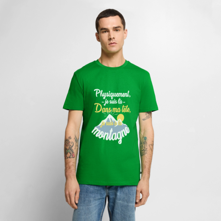 T-shirt premium homme - Dans ma tête
