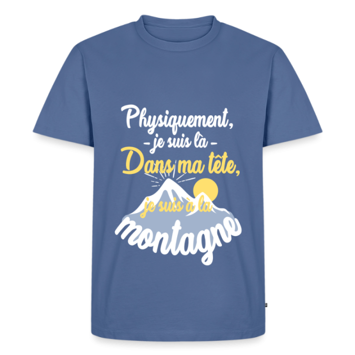 je suis à la montagne - kaki - front