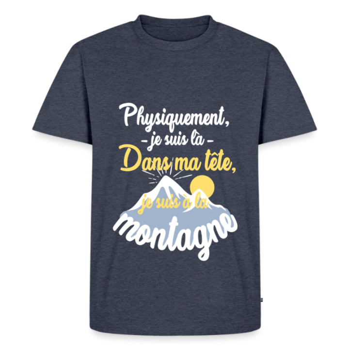 T-shirt premium homme - Dans ma tête