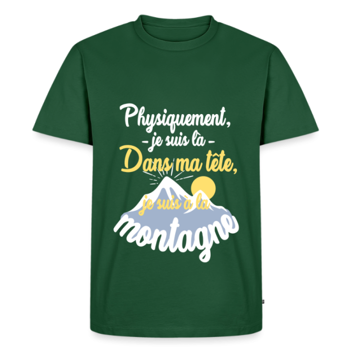 T-shirt premium homme - Dans ma tête