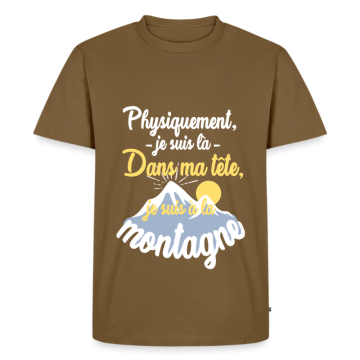  je suis à la montagne - bleu jeans  - front