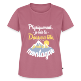 T-shirt premium femme - Dans ma tête