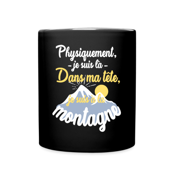 Mug uni - Dans ma tête