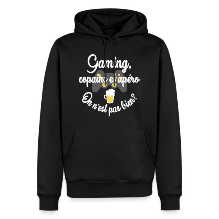 Sweat-shirt à capuche premium homme - Gaming