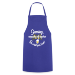 Tablier de cuisine - Gaming, copains et apéro