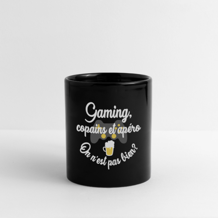  copains et apéro - noir - front