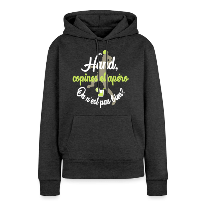 Sweat-shirt à capuche premium femme - Hand
