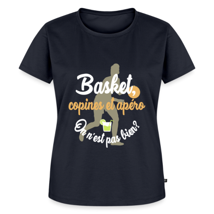 T-shirt premium femme - Basket