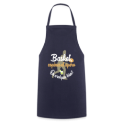 Tablier de cuisine - Basket, copines et apéro