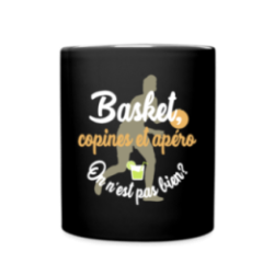 Mug uni - Basket, copines et apéro