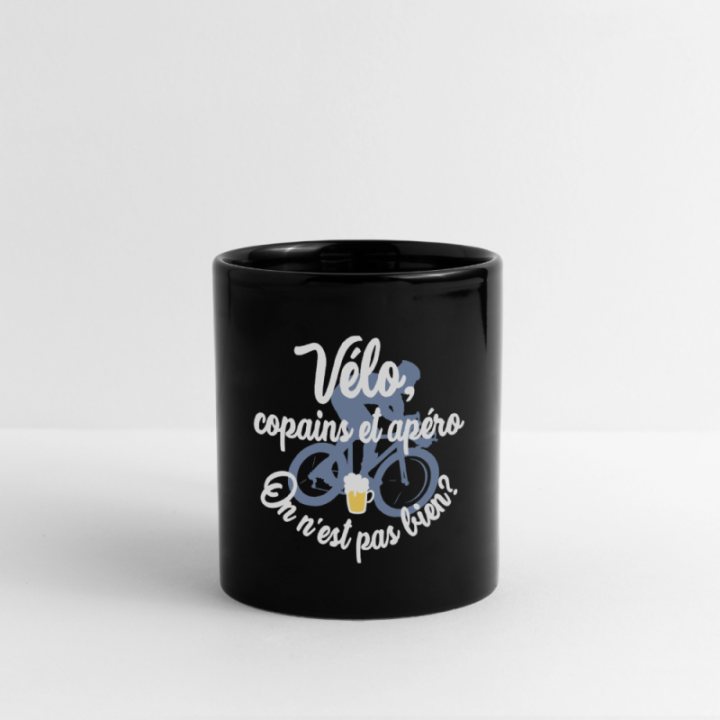  copains et apéro - noir - front