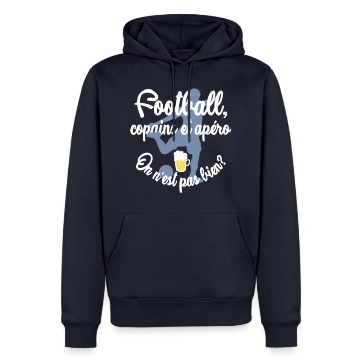 Sweat-shirt à capuche premium homme - Football
