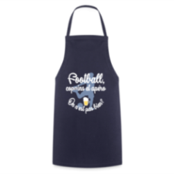 Tablier de cuisine - Football, copains et apéro