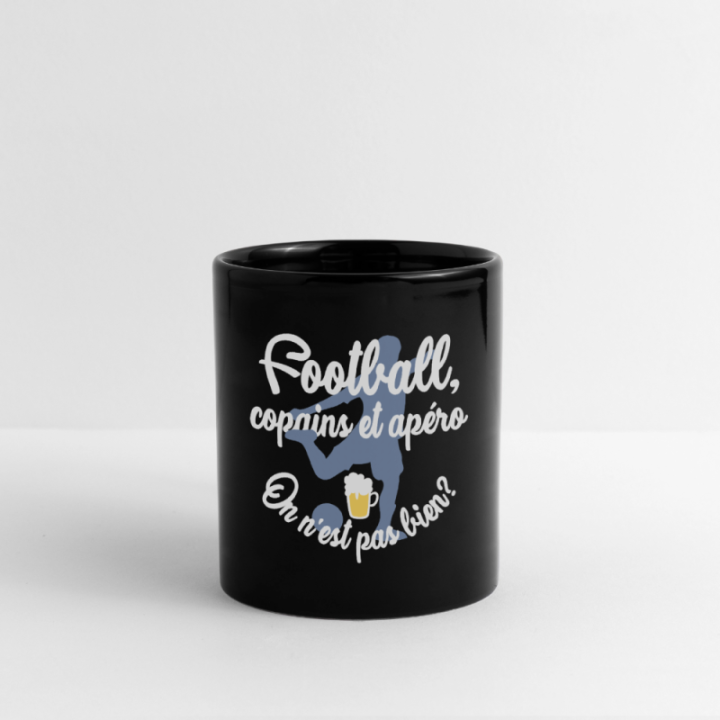  copains et apéro - noir - front