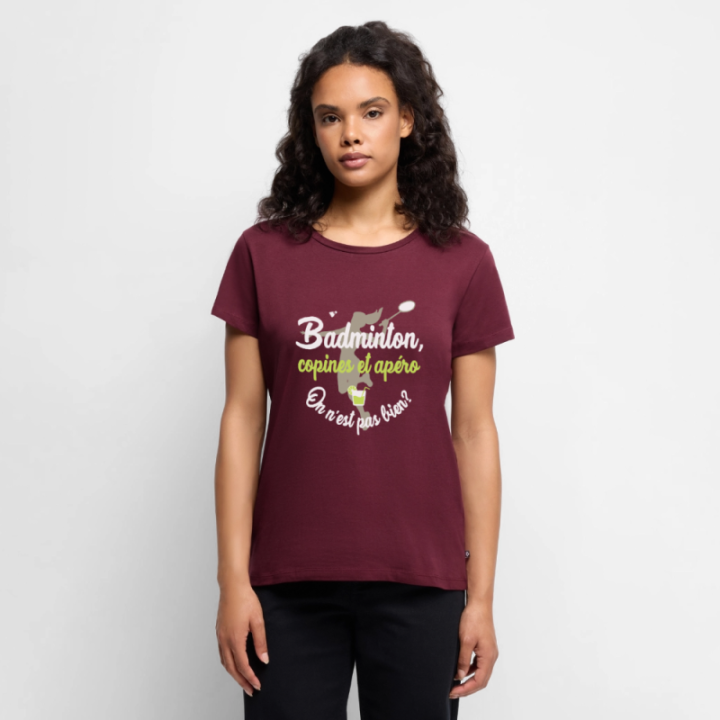 T-shirt premium femme - Badminton