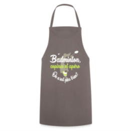 Tablier de cuisine - Badminton