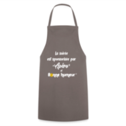 Tablier de cuisine - Soirée apéro et bonne humeur