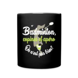Mug uni - Badminton