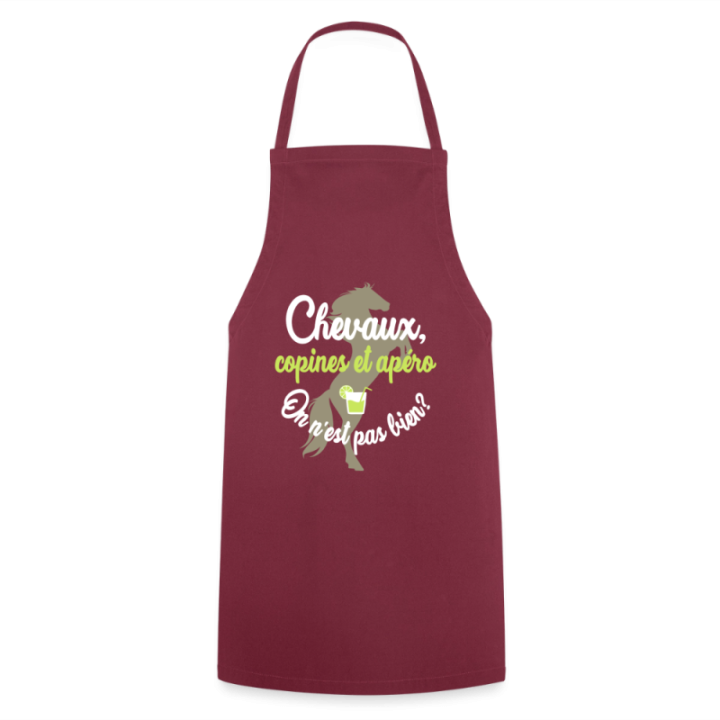 Tablier de cuisine - Chevaux