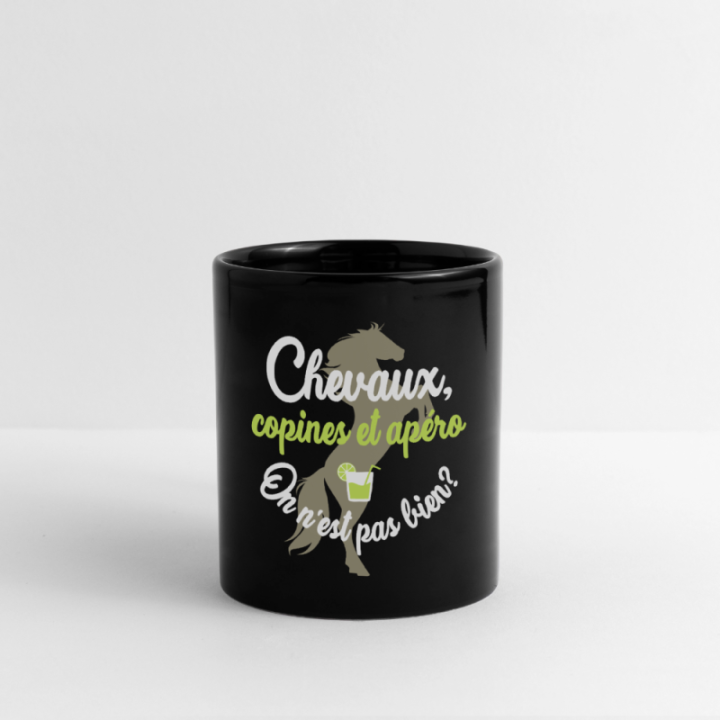  copines et apéro - noir - front
