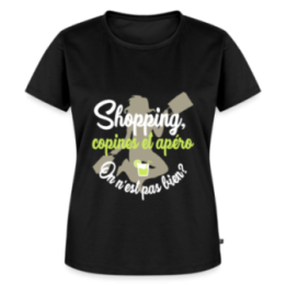 T-shirt premium femme - Shopping