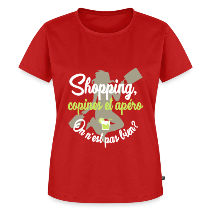 T-shirt premium femme - Shopping