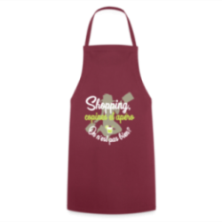Tablier de cuisine - Shopping, copines et apéro