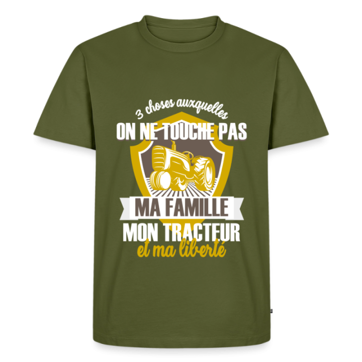  mon tracteur et ma liberté - noir - front
