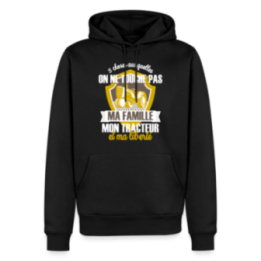 Sweat-shirt à capuche premium homme - Ma famille