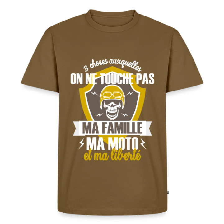  ma motor et ma liberté - bleu jeans  - front