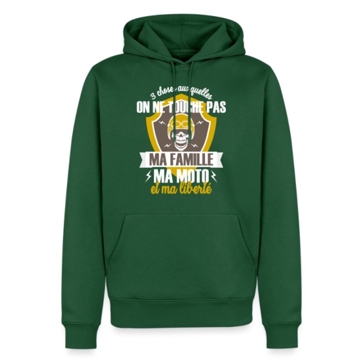 Sweat-shirt à capuche premium homme - Ma famille