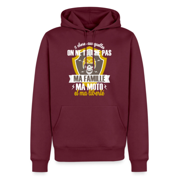 Sweat-shirt à capuche premium homme - Ma famille