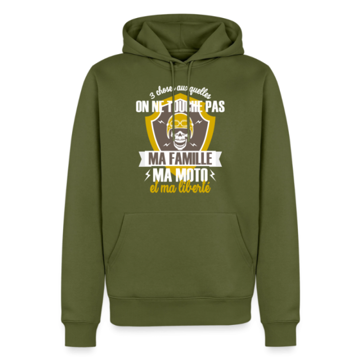 Sweat-shirt à capuche premium homme - Ma famille