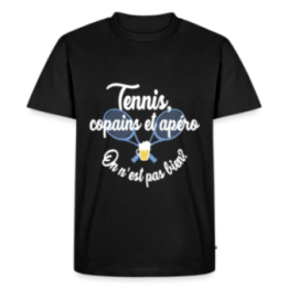T-shirt premium homme - Tennis